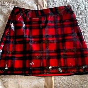 Plaid skirt